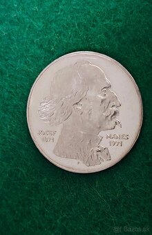 100 Kčs, 1971, Josef Mánes, Proof - 2
