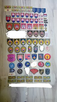 Našivky vojenské ASR, policajné a ine - 2