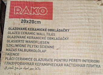 Biele obkladačky 20 x 20 - 2