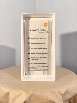 Xiaomi 15T Pro 12/256GB Gray + extra príslušenstvo - 2