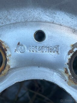 plechove disky mercedes vito w638 - 2