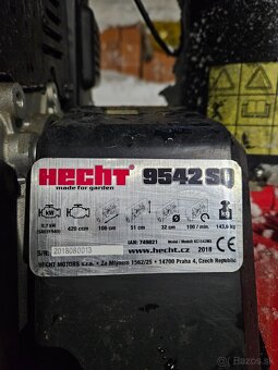Predám snežnú frezu Hecht 9542SQ - 2