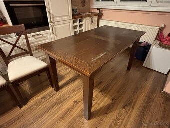 Jedálenský  stôl stoličky kompket - 2