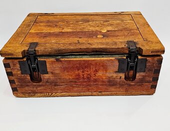 Nemecká drevená bedňa STG44 WW2 - 2