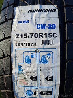 215/70 r15C letne pneumatiky 2ks - 2