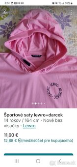Športové saty 158-164. - 2