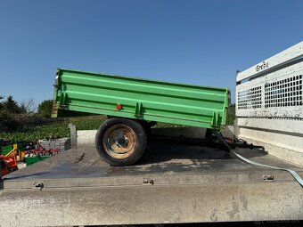 Vyklapacia vlečka Pavel Šálek ANS564 s tp a špz. Rok: 2008 - 2
