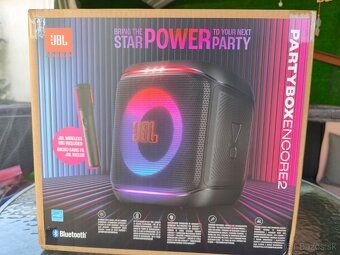 JBL PartyBox Encore 2 s mikrofónom Čisto nový zabalený - 2