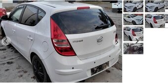 HYUNDAI i30 1.4 2009 Predám KAPOTA, NÁRAZNÍK, SVETLO, motor - 2