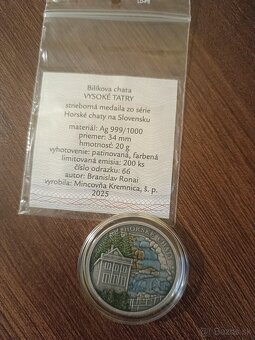 Strieborná medaila - Bilíková chata - 2