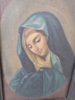 Starožitný obraz Maria - 2