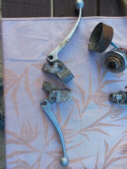 Jawa pionier hliníkové páčky. - 2