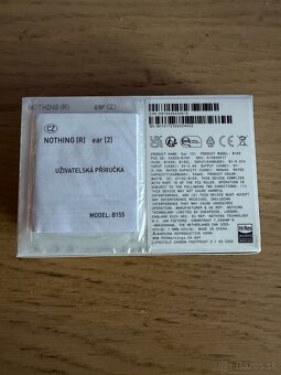 Bezdrôtové slúchadla Nothing Ear 2 - Biele - Komplet - 2
