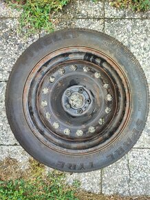 Dojazdové koleso R15 (4.00B x15H ET35, PIRELLI 125/80) + zdv - 2