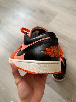 Nike Air Jordan 1 Low “Rush Orange Black” - 2