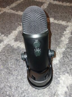 Microphone Blue Yeti USB, Blackout - 2