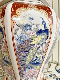 Japonská porcelánová váza Oshún - 2
