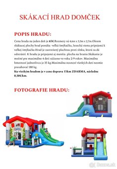 🎉 Prenájom Skákacích Hradov a Maskota 🎈 - 2