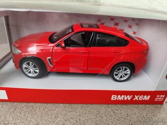 Predám toto 20 cm BMW 6 v mierke 1:24 - NOVÝ, KOVOVÝ MODE - 2
