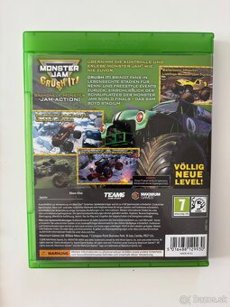 Predám hry na xbox one monster jam - 2
