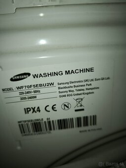 Práčka Samsung na diely - 2