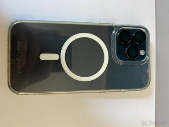 100% batéria iPhone 15 pro max Modrý 256gb - 2