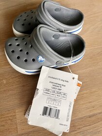 Crocs detské- NOVÉ s vysačkou, vel. 19-21 - 2