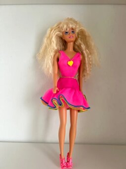 Barbie Retro s dlhými blond vlasmi - Mattel č.12 - 2