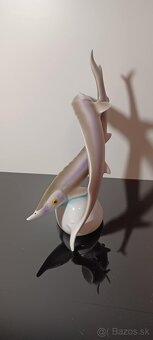 Krásna porcelánová soška Holloháza - 2