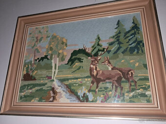 Predam ručne vyšívané obrazy s rôznou tématikou - 2