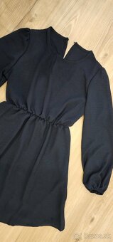 Čierne šaty nové S - 2
