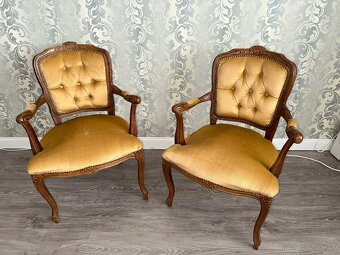 Predám dve Rustikálne / Retro stoličky - 2