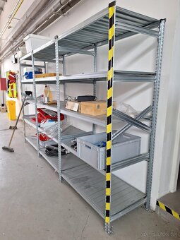 Regal plechovy 1 - 2