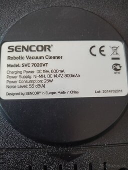 Robotický vysávač SENCOR - 2
