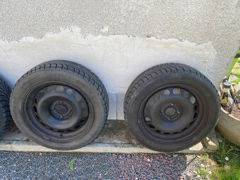 Prdám plechové disky + pneu BFGoodrich 195/55 R16 - 2