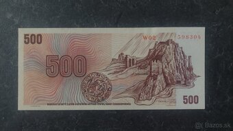 500 Kčs 1973 + SK kolok, stav N - 2