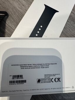 Apple Watch 7 45mm cierne - 2
