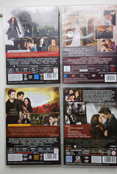 DVD Twilight sága komplet, 4x DVD Špeciálna Edícia (s bonusm - 2