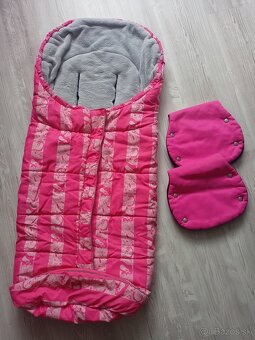 Fusak G-Mini do športového kočíka + narukavniky - 2