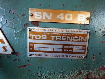 Predám sustruh SN40B - 2
