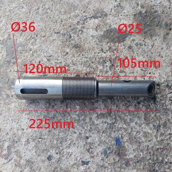 Vyvrtavacia tyč Ø25 - 2