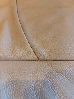 Sedacia kožená suprava dub masív - 2