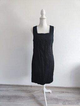 čierne sako, čierne šaty - 2