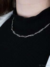Valentínsky darček pre ženu - Dámsky strieborný náhrdelník - 2