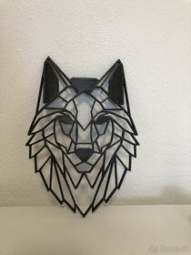 dekorácia na stenu vlk - 2