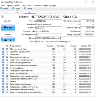 HDD 500gb Hitachi - 2