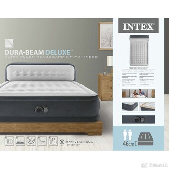 INTEX Nafukovacia posteľ 152 x 263 x 86 cm - 2