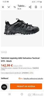 Turistická - taktická obuv AKU Selvatica GTX - 2