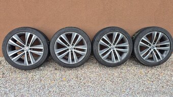 Predam kolesa Volkswagen 5x112 r18 +letné pneumatiky - 2