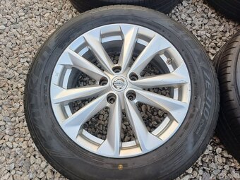 Orig. hliníkové disky Nissan R17, 5x114,3 - 2